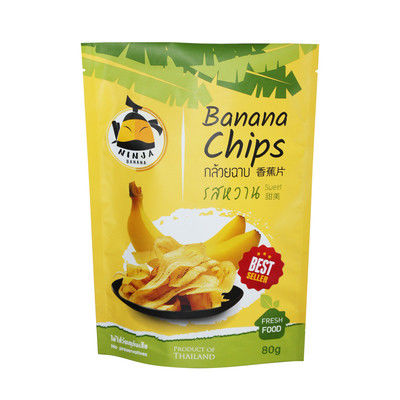 Jusqu'à 9 couleurs Sac d'emballage pour les copeaux de banane Les copeaux de pomme de terre durables et attrayants