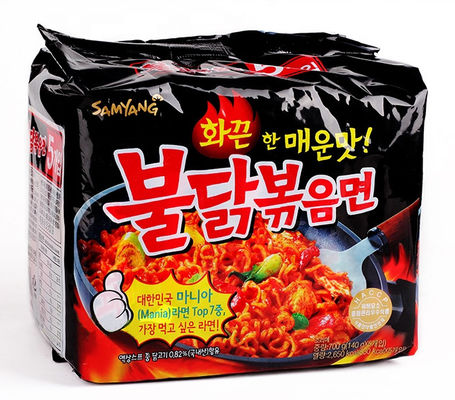 Noodles à base d'alcool emballage alimentaire Impression couleur avec et logo personnalisé