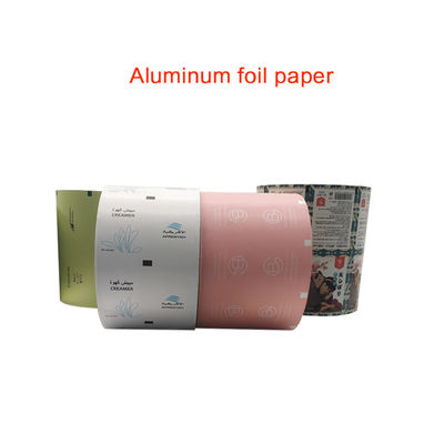Rouleau de papier en papier d'aluminium pour le nettoyage de lentilles de taille personnalisée serviettes humides Sachet d'emballage