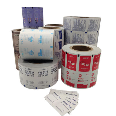 Papier en feuille d'aluminium médical jetable pour les tampons de préparation d'alcool en vente sur mesure