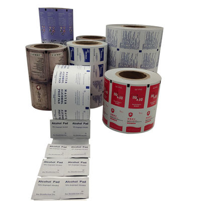 Papier en feuille d'aluminium médical jetable pour les tampons de préparation d'alcool en vente sur mesure
