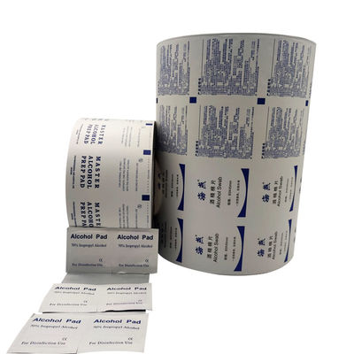Papier en feuille d'aluminium médical jetable pour les tampons de préparation d'alcool en vente sur mesure