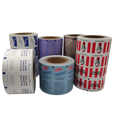 Produits pharmaceutiques Papier en feuille d'aluminium pour désinfection Lingettes mouillées