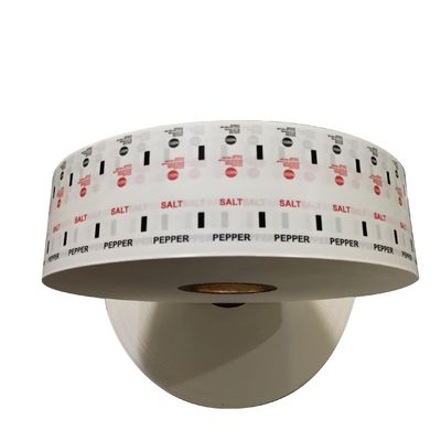 Rouleau de papier laminé industriel en PE pour sachet de sel de poivre
