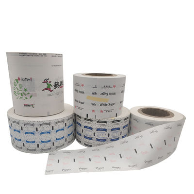 Rouleau de papier laminé industriel en PE pour sachet de sel de poivre