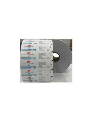 Impression flexographique papier laminé en feuille d'aluminium médical pour emballage de tampons d'alcool