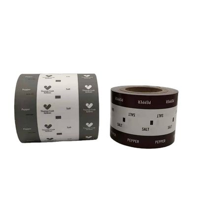 Matériau papier carton Impression flexographique personnalisée Sachet de sel de sucre