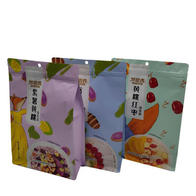 Sac d'emballage en plastique pour les collations Granola et plus