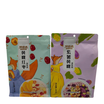 Sac d'emballage en plastique pour les collations Granola et plus