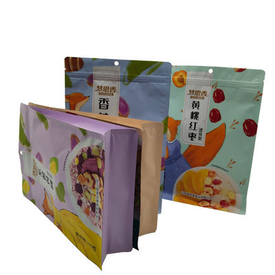 Sac d'emballage en plastique pour les collations Granola et plus