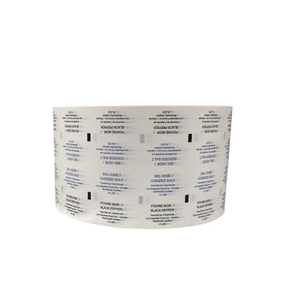 Rouleaux de papier blanc revêtus de PE pour l'emballage des tiges de sucre