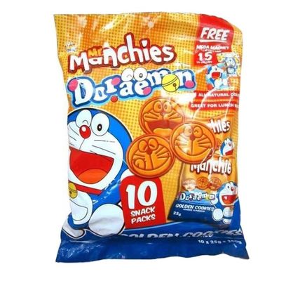Impression gravure en papier d'aluminium Doraemon Snacks Sac d'emballage en plastique pour personnalisé