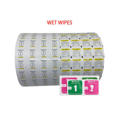 Alcool Prep Pads Sachet Emballage 73gm papier carton avec une barrière d'humidité avancée