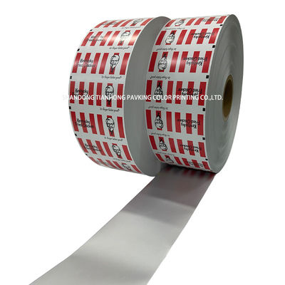 Papier en feuille d'aluminium personnalisé pour l'emballage alimentaire