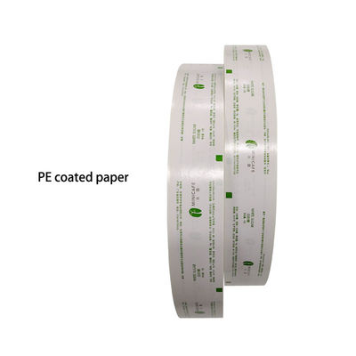 Papier spécialisé pour l'emballage du poivre Conception personnalisée 58g en rouleau en forme de papier PE revêtu