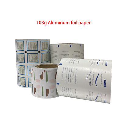 Vendez directement du papier d'aluminium médical jetable pour hôpital avec une largeur personnalisée
