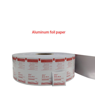 Vendez directement du papier d'aluminium médical jetable pour hôpital avec une largeur personnalisée