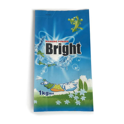 Sac de coussin de côté pour les détergents de linge écologiques et les emballages de poudre de lavage