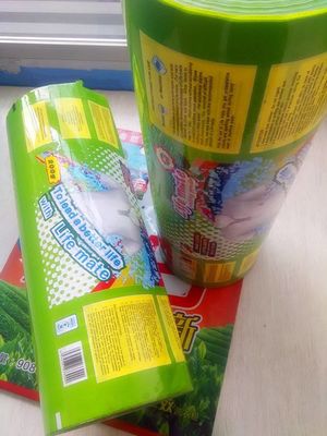 Sac de coussin de côté pour les détergents de linge écologiques et les emballages de poudre de lavage