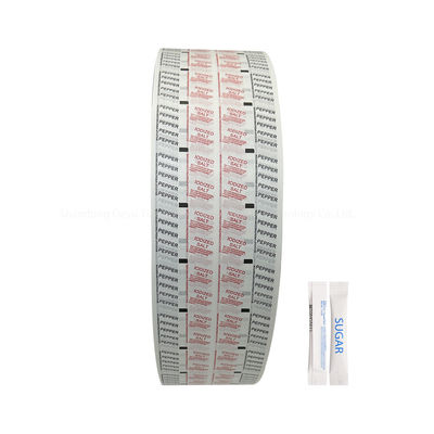 Papier Carton Matériau stratifié Piment salé Emballage à l'aide d'un rouleau de film Emballage à la main