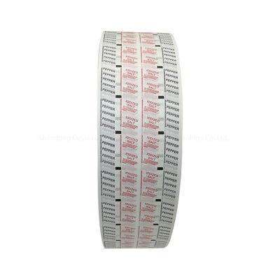 58g Taille de logo personnalisé Film d'emballage en rouleau avec matériau stratifié et papier spécial