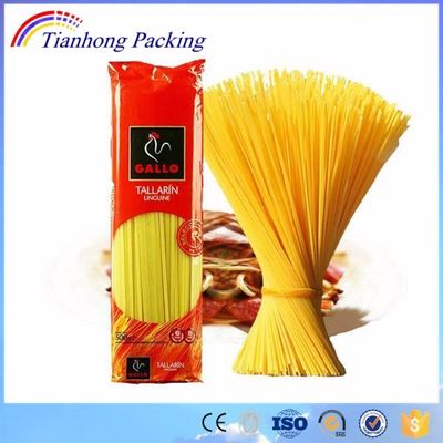Sacs d'emballage de pâtes en spirale à base de spaghetti et de fusilli avec certification ISO9001 2008