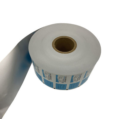 Papier en feuille d'aluminium imprimé à la flexographie pour les lingettes en iode en vrac