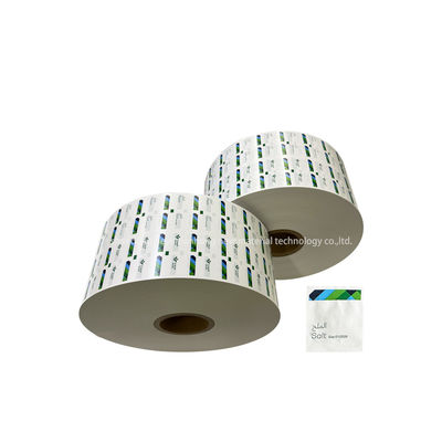 Papier d'emballage en PE revêtu de couleur blanche pour le sucre, le sel, le poivre et le café