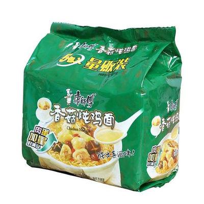 Ramen instantané emballer des nouilles Emballage Sacs en plastique avec sac de coussinet latéral ISO9001 2015/CE