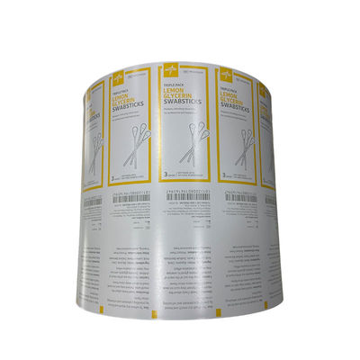 Enveloppe imprimable Bzk Antiseptique Essuie-tout Feuille d'aluminium Ruloir de papier film pour méthode de stratification complexe