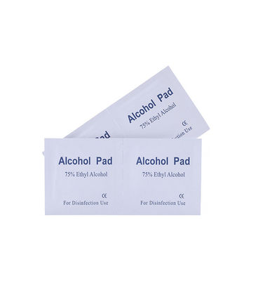 Impression par flexographie de film PE d'aluminium stratifié pour les tampons de préparation d'alcool à logo personnalisé