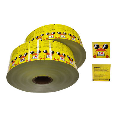 Ruloir de papier en feuille d'aluminium composite en carton de papier pour l'emballage en éternuement humide à 75% d'alcool