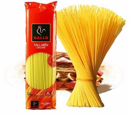 Emballage de pâtes de couleur personnalisée certifiée ISO9001/ISO2008 Sac en plastique pour aliments