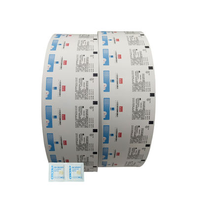 Rouleau de film d'aluminium humide pour l'impression par flexographie en papier en feuille d'aluminium de couleur 0-9 par rouleau