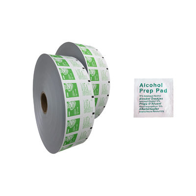 30-1100mm largeur papier en aluminium personnalisé pour adultes lingettes solution d'emballage
