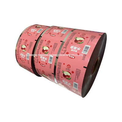 Épaisseur de 40 à 150 microns Logo personnalisé Laminé CPP OPP Foil d'aluminium Films en rouleau d'emballage alimentaire