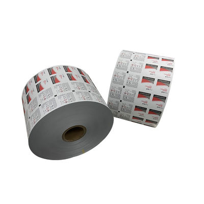 Ruloir de film d'emballage en feuille d'aluminium de 40 microns pour lingettes Bzk en papier PE/structure PE
