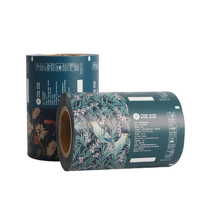 Rouleaux personnalisés de film flexible laminé en plastique pour emballage en poudre de lait