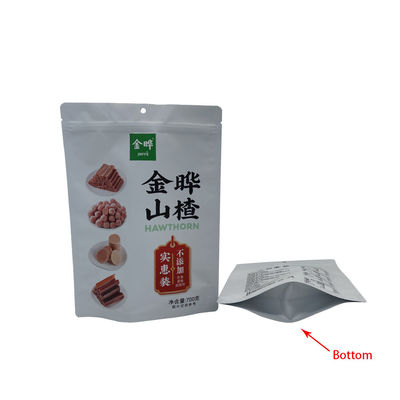 Fermeture à glissière haut personnalisé imprimé Matte Stand Up Pouch Foil d'aluminium sac Mylar pour Lollipop
