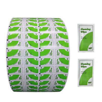 Tissu humide pour le laminage de papier en feuille d'aluminium et de carton