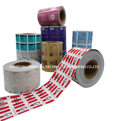Méthode de laminage de 30 à 1100 mm de largeur en papier laminé en feuille d'aluminium avec méthode complexe