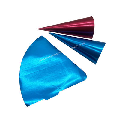 Gardez la crème glacée fraîche et délicieuse en aluminium cône manche papier en papier pour la crème glacée