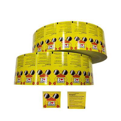 Tissu humide de pâte à papier mécanique pour l'impression 0-9 en papier/gel en feuille d'aluminium couleur