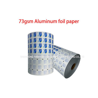 Papier composite en feuille d'aluminium imperméable à l'eau pour la promotion de lingettes et de lunettes de nettoyage