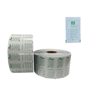 Ruloir de film de préparation de petite taille pour l'alcool 73GSM imprimé sur mesure pour le marché de la pâte à papier