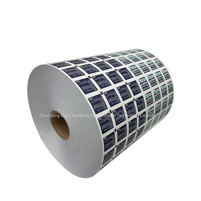 Papeterie Matériau carton aluminium laminé en rouleau pour l'impression de logos flexographiques