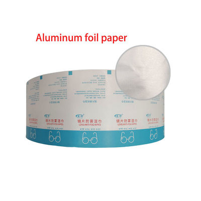 73G Rouleau de feuille de semi-aluminium pour instruments médicaux Sachet de pâte à papier de type mécanique