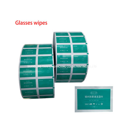 30-1100 mm Largeur Flexographie Imprimé Ruloir de film en feuille d'aluminium à gravure pour sacs de lingettes Bzk