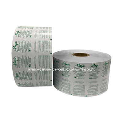 Matériau de la machine d'emballage automatique Flexographie film en rouleau de papier d'aluminium imprimé