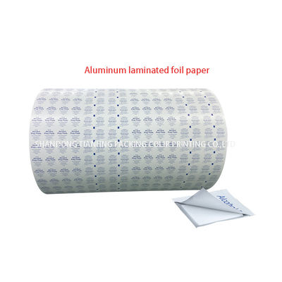 73G/83G/103G Largeur de film en rouleau de papier d'aluminium en pâte de bois pour matériau d'emballage 30-1100 mm